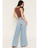 Image #3 - Wrangler Women's High Rise Light Wash Canyon Wide Denim Jeans, Light Wash, hi-res
