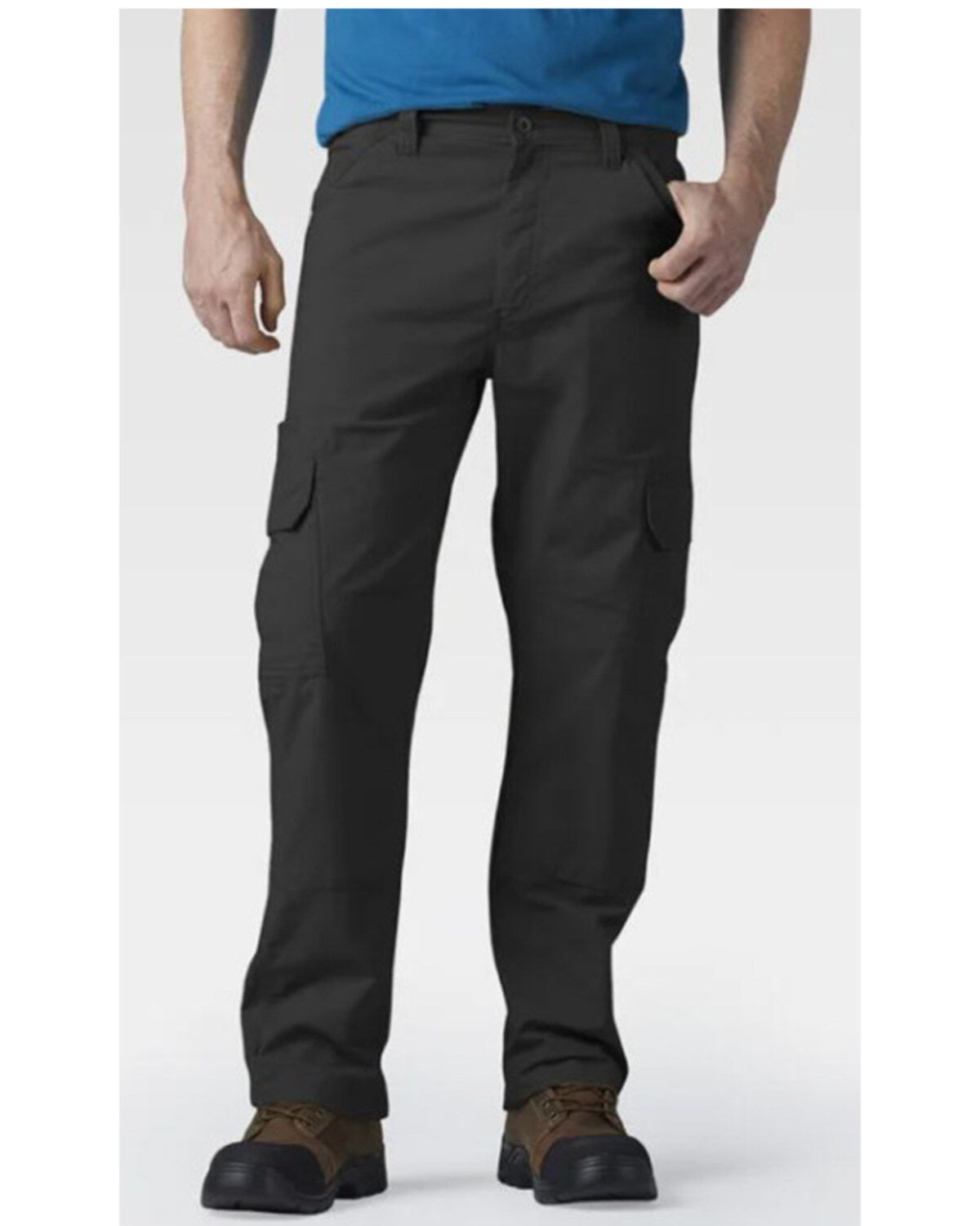 Dickies Men's Black DuraTech Ranger Ripstop Cargo Work Pants, Black, hi-res