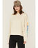 Image #1 - Carhartt Women's TENCEL&trade; Fiber Series Loose Fit Long Sleeve Graphic Sweatshirt, Oatmeal, hi-res