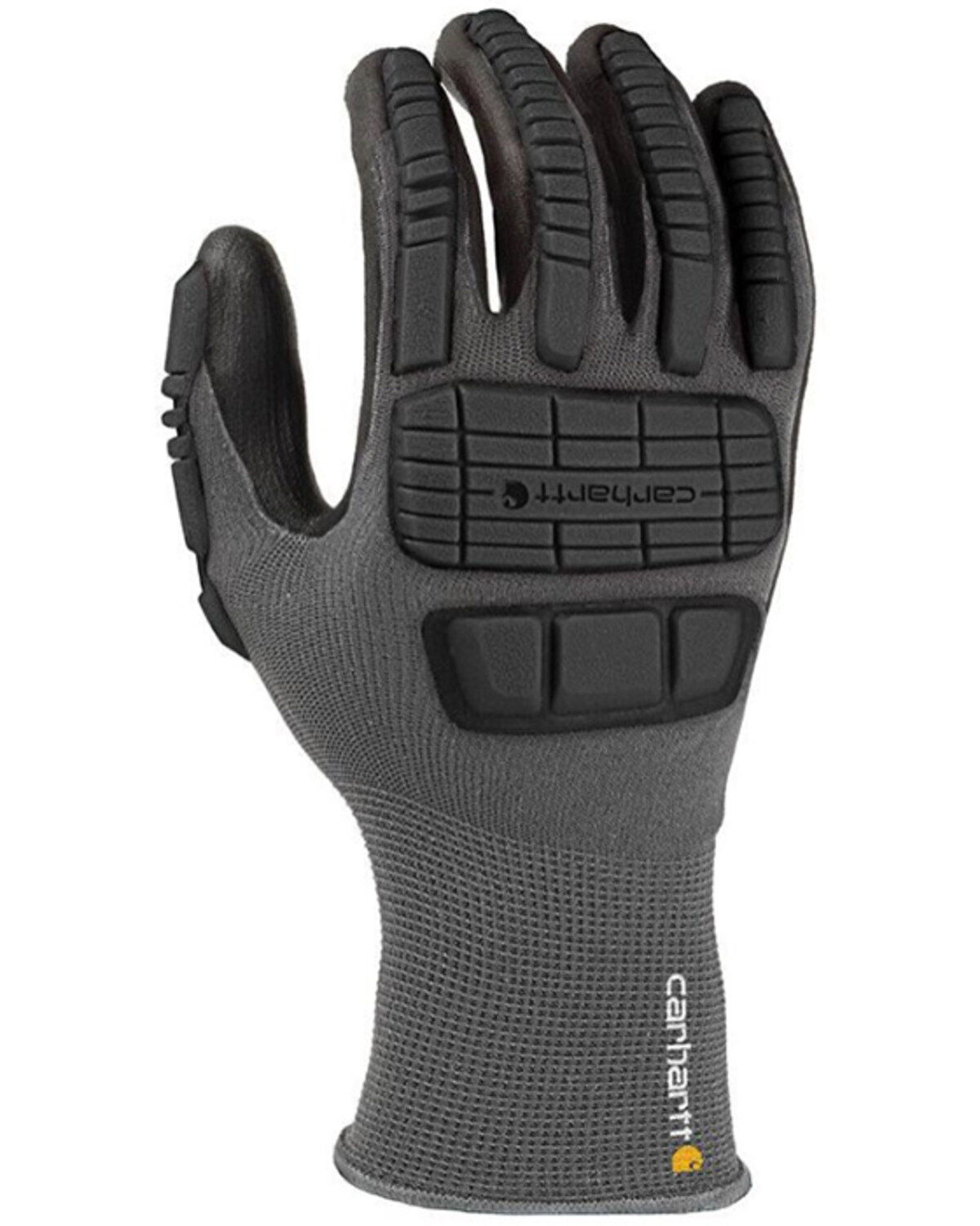 Image #2 - Carhartt Hybrid C-Grip&reg; Gloves, Grey, hi-res
