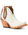 Image #1 - Ariat Women's Greeley Booties - Snip Toe, White, hi-res