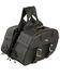 Image #1 - Milwaukee Leather Zip-Off Throw Over Rounded Saddle Bag, Black, hi-res