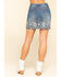 Image #2 - Stetson Women's Denim Southwestern Embroidered Mini Skirt , Blue, hi-res