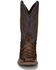 Image #5 - Nocona Men's Turner Chocolate Western Boots - Broad Square Toe, Brown, hi-res