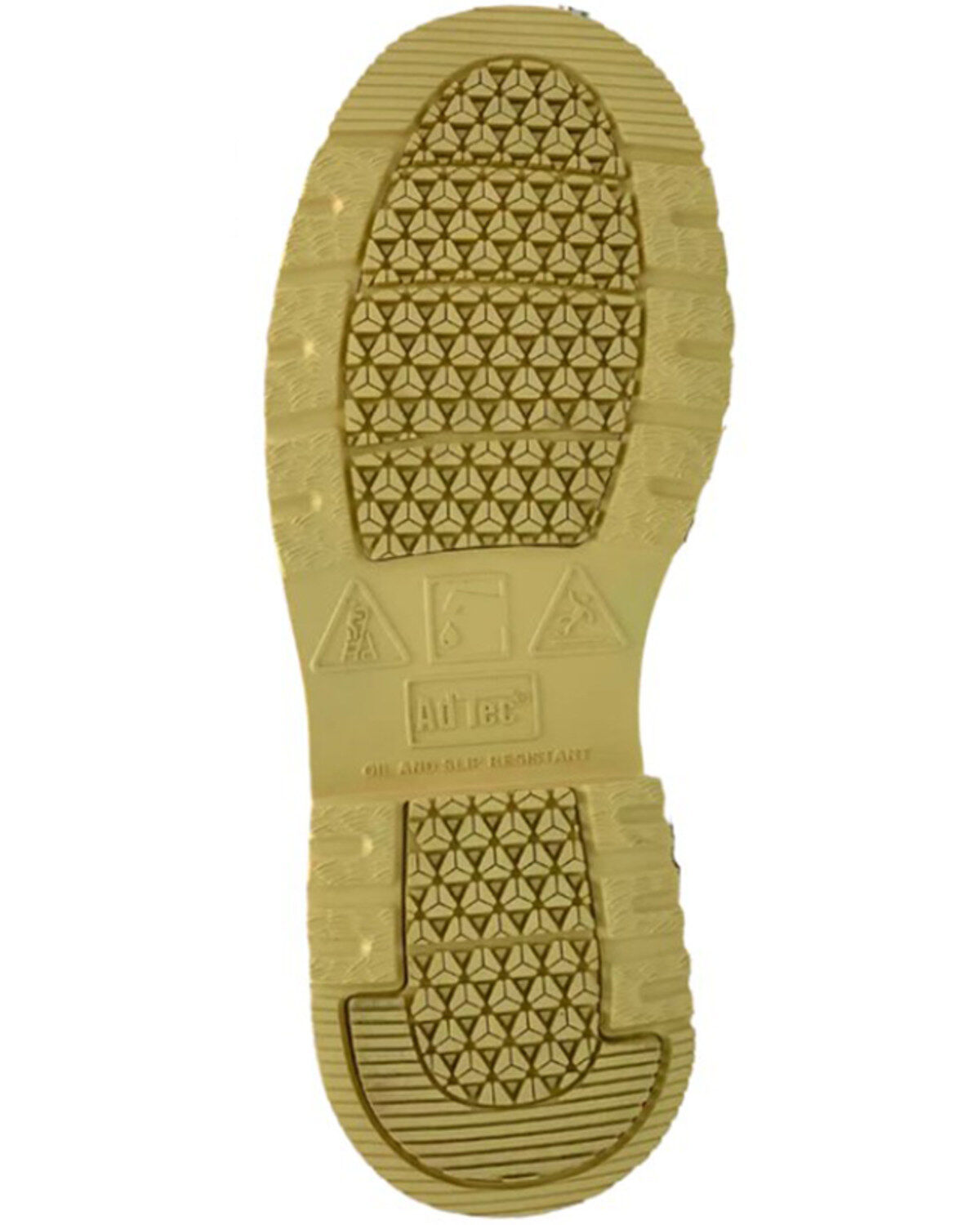 Image #6 - AdTec Men's 6" Apex Moc Work Boots - Composite Toe, Brown, hi-res