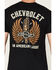 Image #4 - Chevy Men's American Classic Short Sleeve Graphic T-Shirt - Big, Black, hi-res