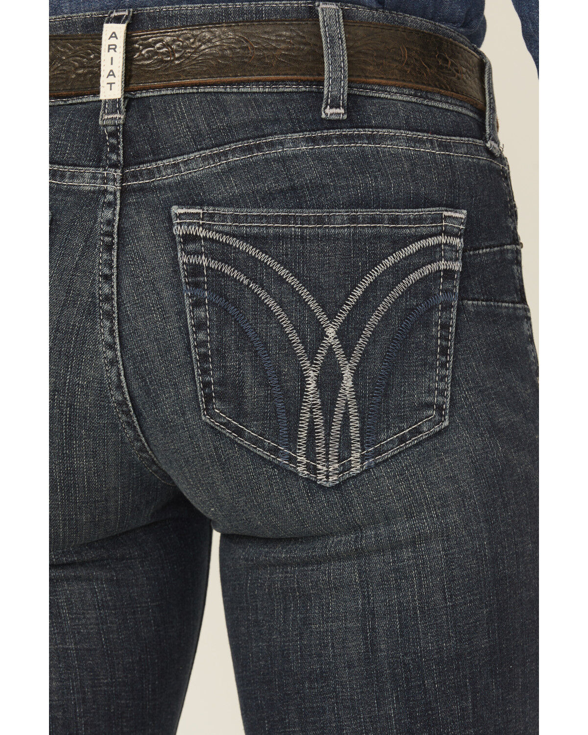 Image #4 - Ariat Women's Esti Dark Wash Bootcut Denim Jeans, Dark Wash, hi-res