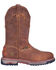 Image #2 - Dan Post Men's Journeyman Waterproof Work Boots - Round Toe, Brown, hi-res