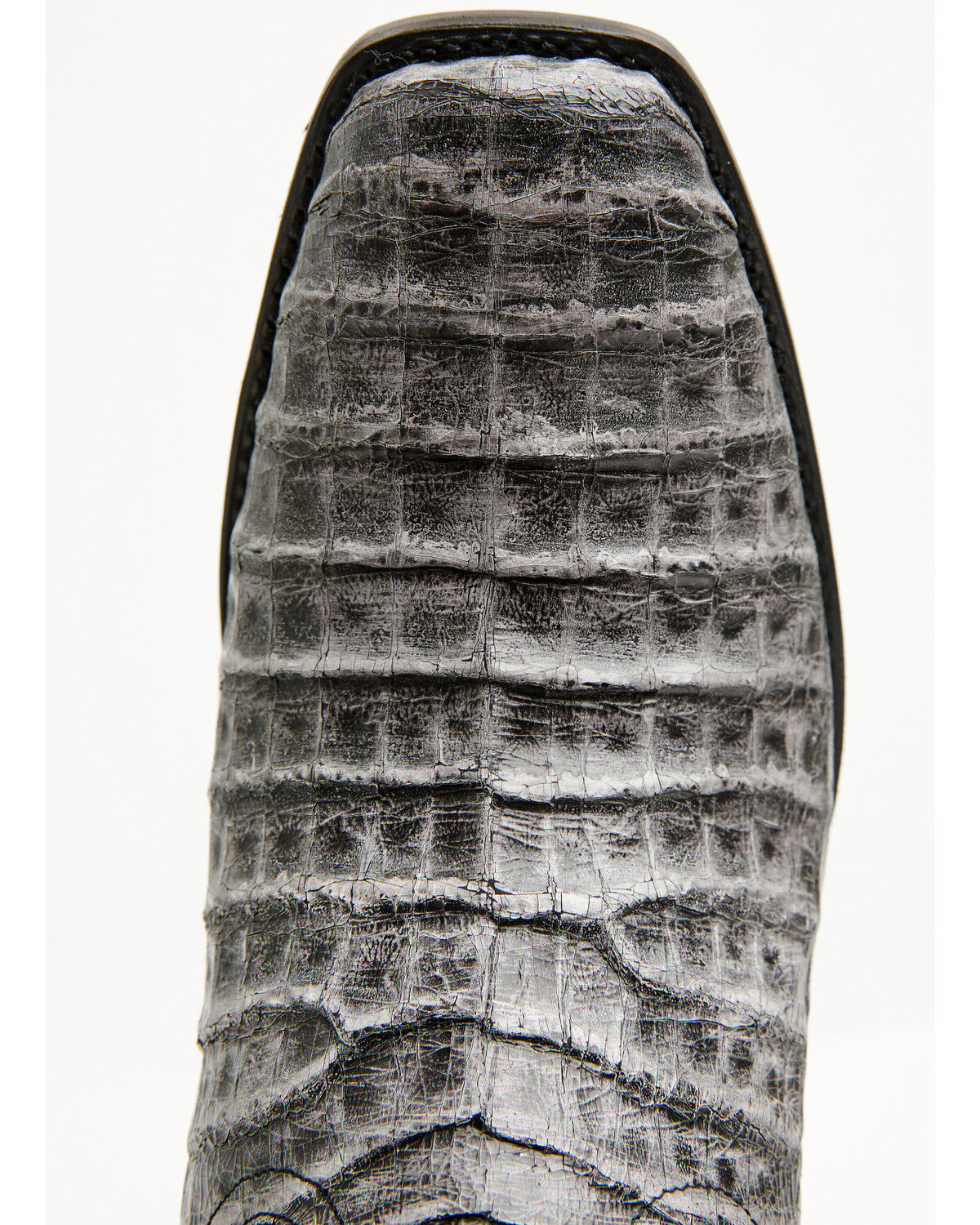 Image #6 - Cody James Black 1978&reg; Men's The Porter Exotic Caiman Belly Western Boots - Square Toe, Black, hi-res