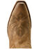 Image #4 - Ariat Men's Ryman Roughout Western Boots - Snip Toe , Brown, hi-res