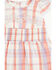 Image #2 - Shyanne Toddler Girls' Plaid Print Ruffle Dress, Lavender, hi-res