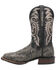 Image #3 - Dan Post Men's Dillinger Full Quill Ostrich Western Boots - Broad Square Toe , Grey, hi-res