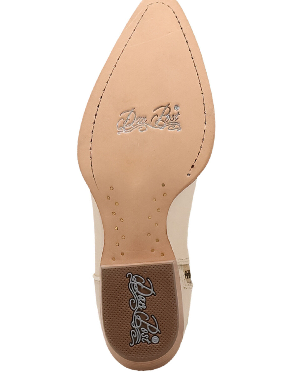 Image #7 - Dan Post Women's Heartland Tall Western Boots - Snip Toe, Ivory, hi-res