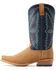 Image #2 - Ariat Men's Futurity Showman Roughout Western Boots - Square Toe, Beige/khaki, hi-res