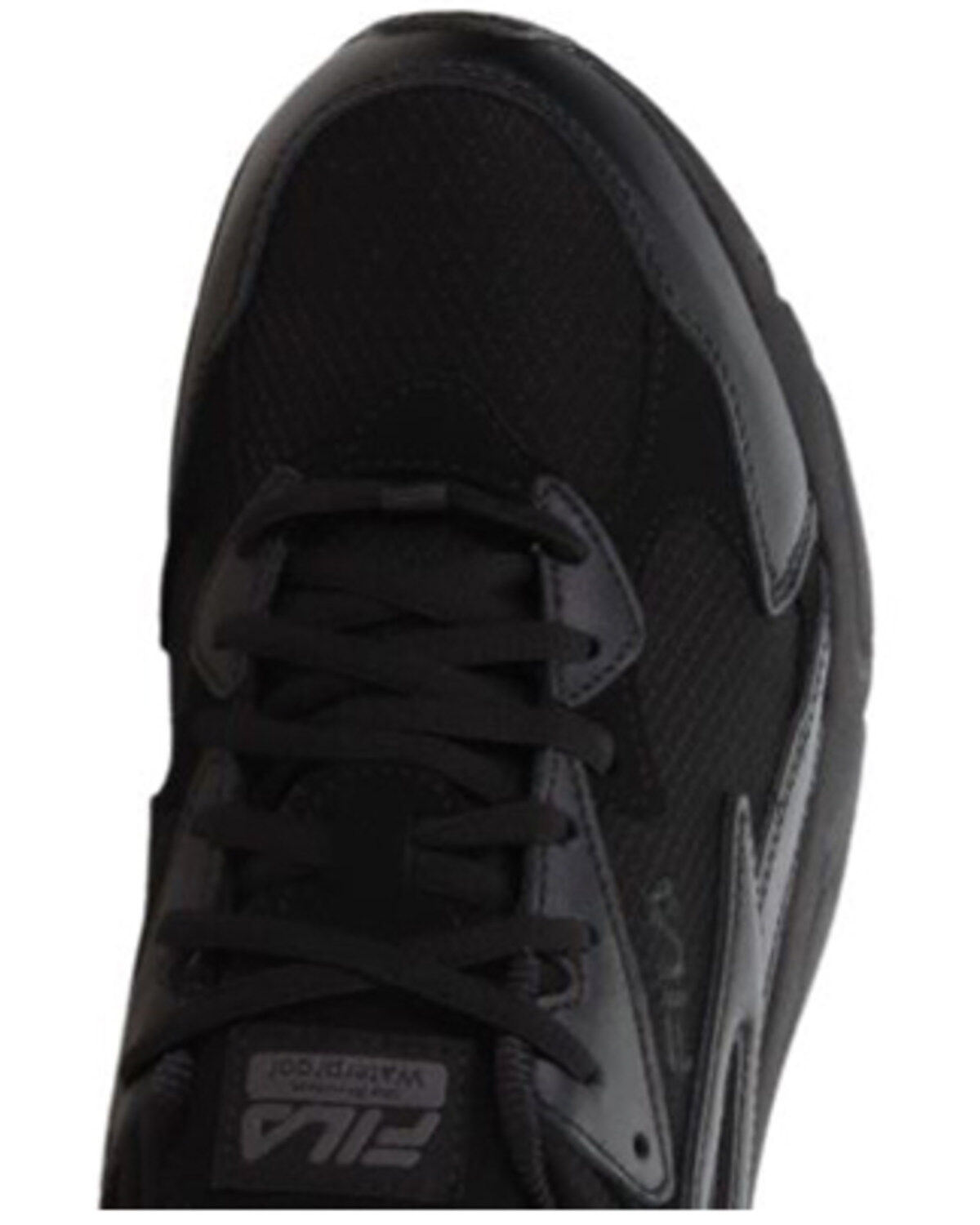 Image #5 - Fila Men's Memory Lateshift Slip Resistant Waterproof Work Shoes - Soft Toe, Black, hi-res