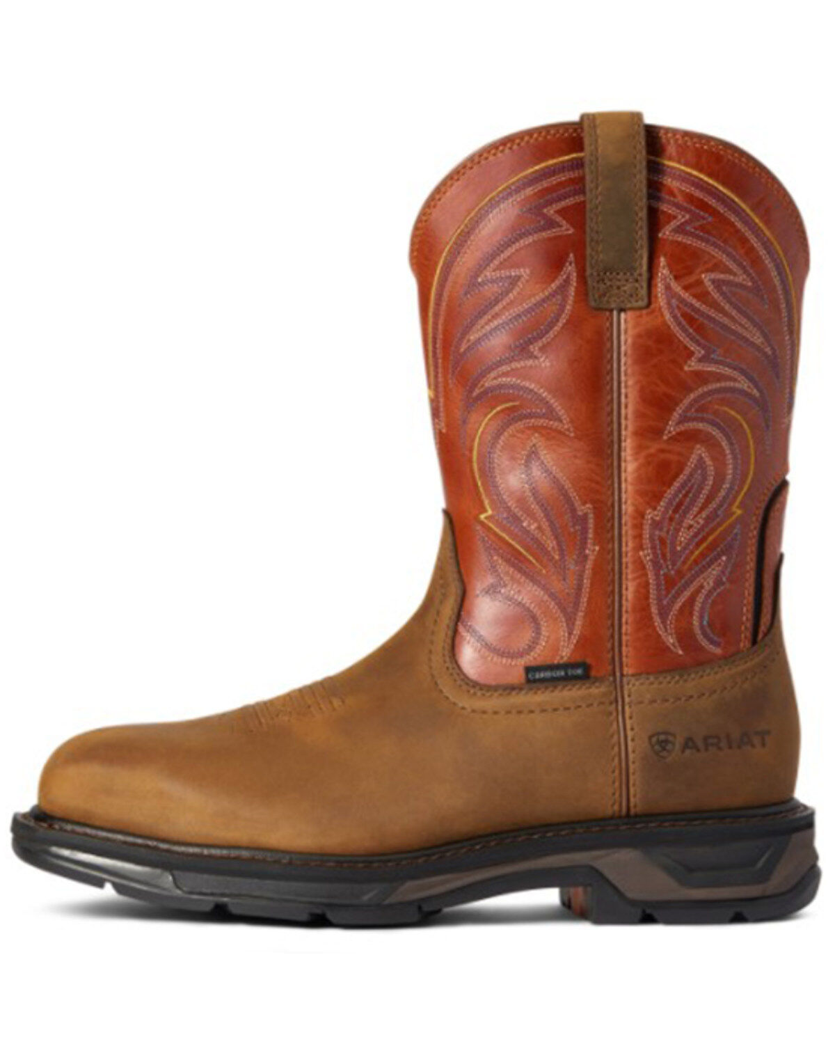 Image #2 - Ariat Men's WorkHog&reg; XT Cottonwood Work Boot - Broad Square Toe, Brown, hi-res