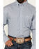 Image #3 - George Strait by Wrangler Men's Geo Print Long Sleeve Button-Down Stretch Western Shirt - Big, Blue, hi-res
