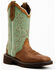 Image #1 - Justin Women's Raya Performance Western Boots - Broad Square Toe, Brown, hi-res