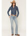 Image #1 - Ariat Women's Nayelli Medium Wash Perfect Rise Bootcut Stretch Denim Jeans, Medium Wash, hi-res