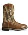 Image #3 - Justin Men's Stampede Waterproof Work Boots, Camouflage, hi-res