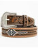 Image #3 - Cody James Men's Austin Southwestern Print Embroidered and Tooled Belt, , hi-res