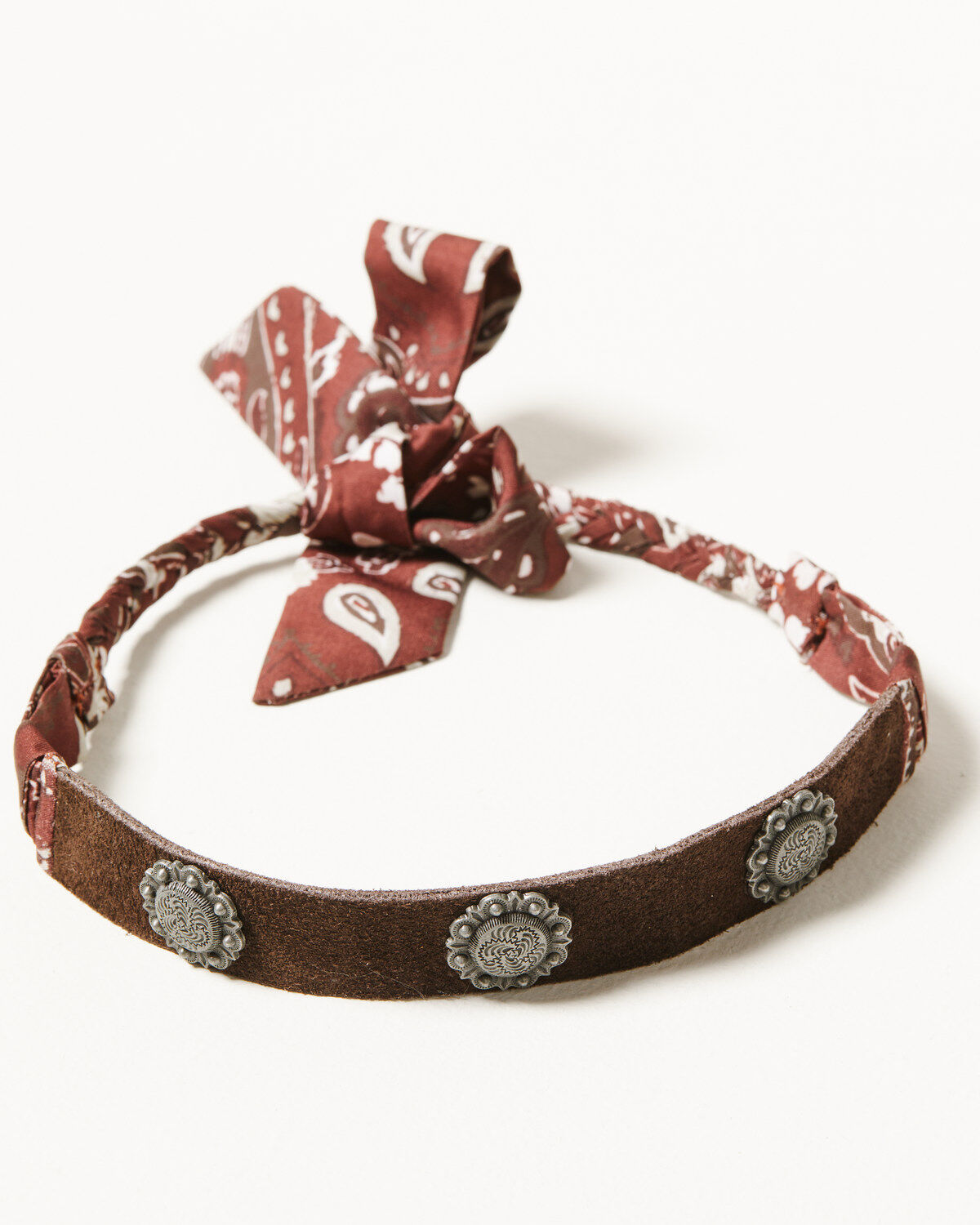 Image #4 - Shyanne Women's Layla 5-in-1 Bandana Accessory, Brandy Brown, hi-res