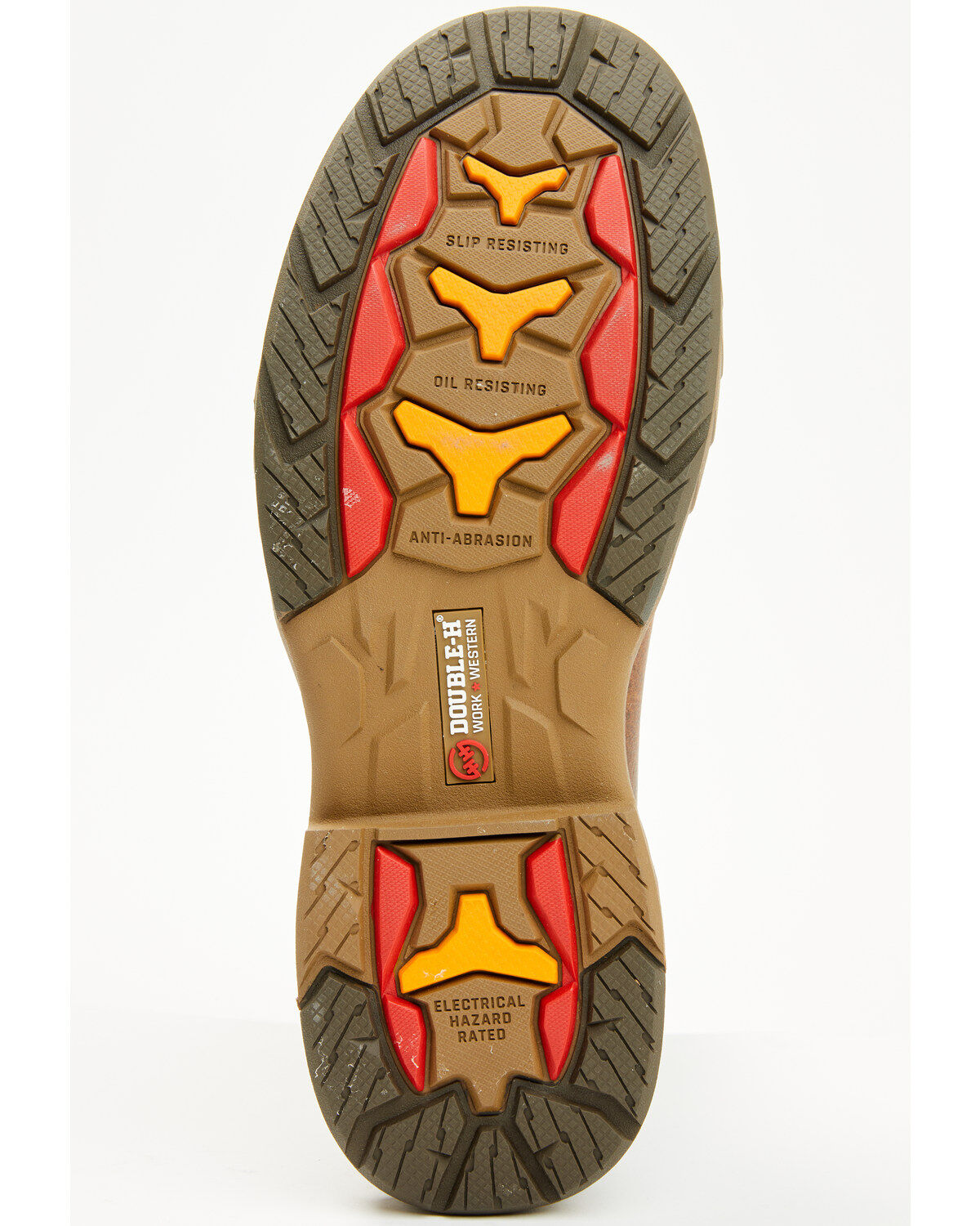 Image #7 - Double H Men's Prophecy Roper Western Boots - Round Toe, Tan, hi-res