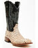 Image #1 - Tanner Mark Men's Caiman Print Western Boots - Broad Square Toe, Natural, hi-res