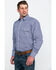 Image #3 - Resistol Men's Suffolk Geo Print Long Sleeve Western Shirt, Purple, hi-res