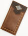 Image #1 - Cody James Men's Buck Stitch Concho Rodeo Wallet , Brown, hi-res