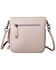 Image #2 - Montana West Women's Hairon Fringe Leather Crossbody Bag , Beige, hi-res