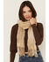 Image #1 - Cleo + Wolf Women's Crinkle Scarf , Cream, hi-res