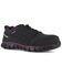 Image #1 - Reebok Women's Sublite Work Shoes - Composite Toe, Black, hi-res