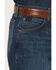 Image #2 - Wrangler 20X Men's Competition River Wash Boot Cut Jeans, Vintage Blue, hi-res