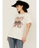 Image #1 - Shyanne Women's Bison Short Sleeve Graphic Tee, Off White, hi-res