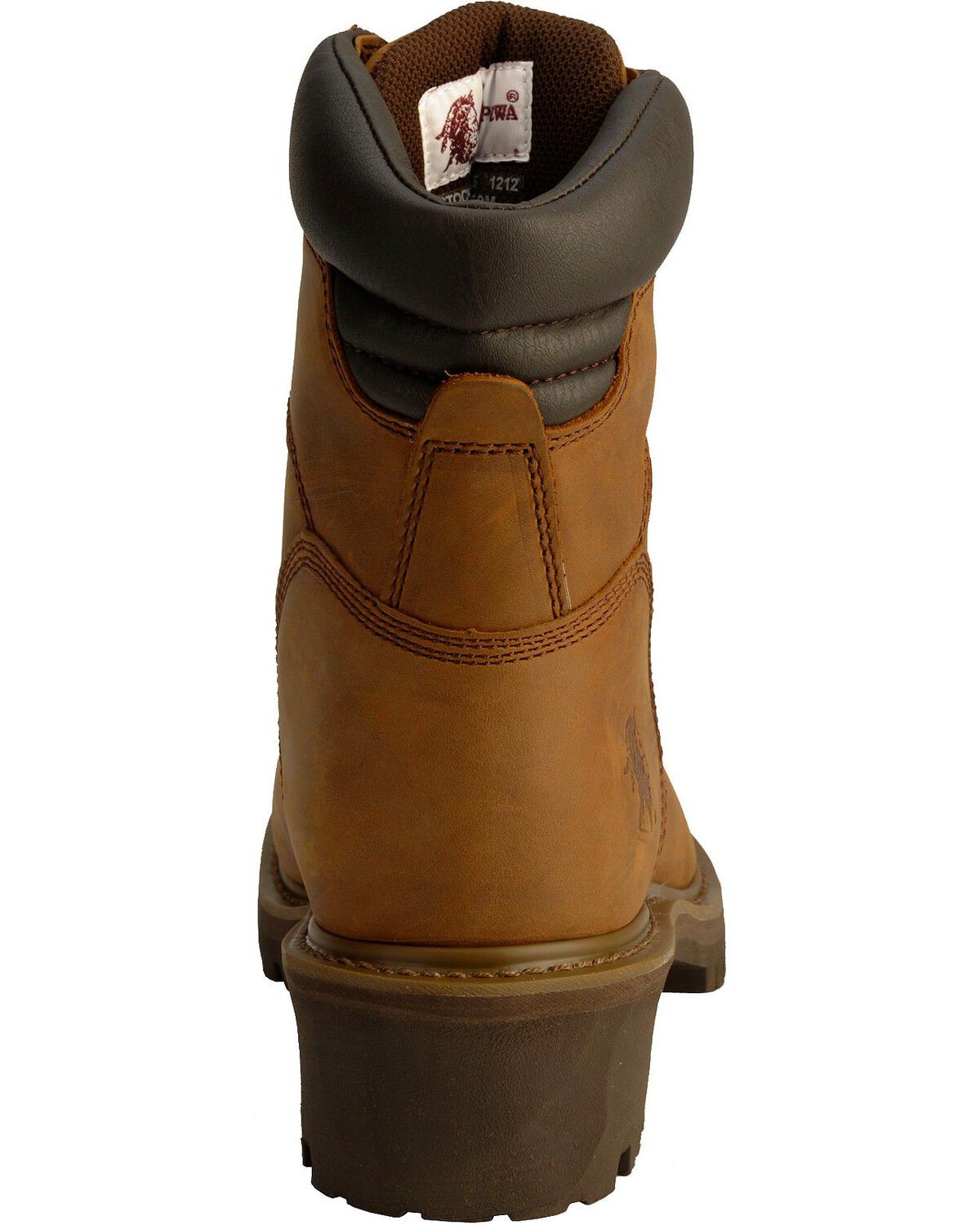 Image #7 - Chippewa Men's Steel Toe Logger Work Boots, Bark, hi-res