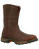 Image #1 - Durango Men's Maverick XP Waterproof Western Work Boots - Soft Toe, Brown, hi-res