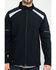 Image #4 - Hawx Men's Reflective Polar Fleece Moto Work Jacket , Black, hi-res