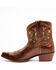 Image #3 - Shyanne Women's Chryssie Floral Shaft Western Fashion Booties - Snip Toe, Brown, hi-res