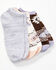 Image #2 - Shyanne Women's Wisteria Southwestern Print No-Show Socks - 3 Pack, Multi, hi-res