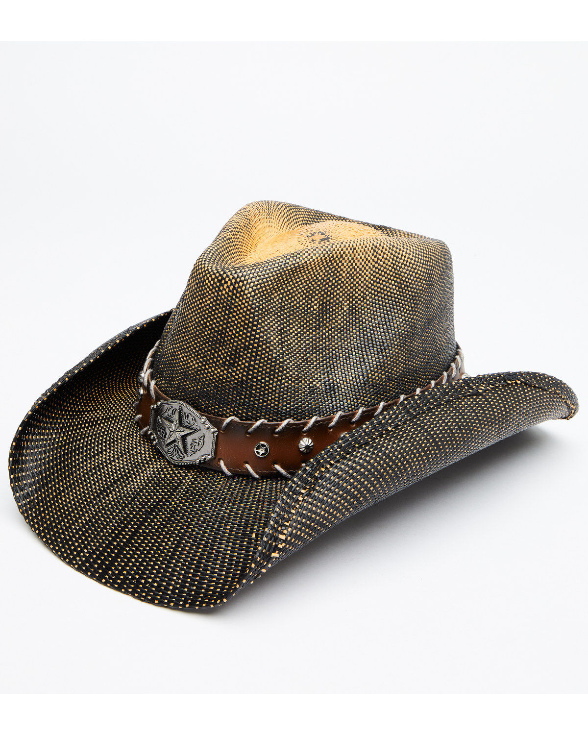 Image #1 - Cody James O John Straw Cowboy Hat, Brown, hi-res