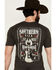 Image #4 - Moonshine Spirit&reg; Men's Southern Rock Short Sleeve Graphic T-Shirt, Charcoal, hi-res