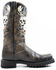 Image #2 - Dan Post Men's Skulls Motorcycle Western Boot - Square Toe, Black, hi-res