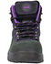 Image #4 - Hoss Women's 6" Lacy Waterproof Work Boots - Composite Toe, Black, hi-res