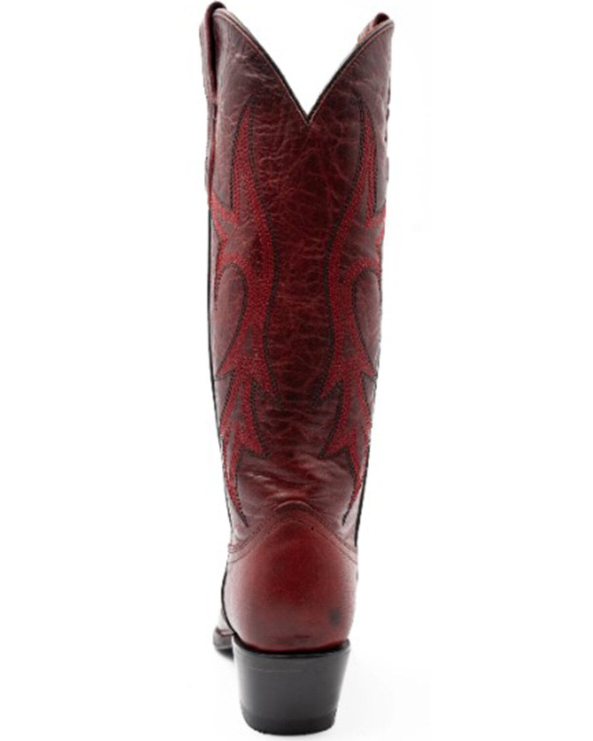 Image #5 - Ferrini Women's Scarlett Western Boots - Snip Toe, Red, hi-res