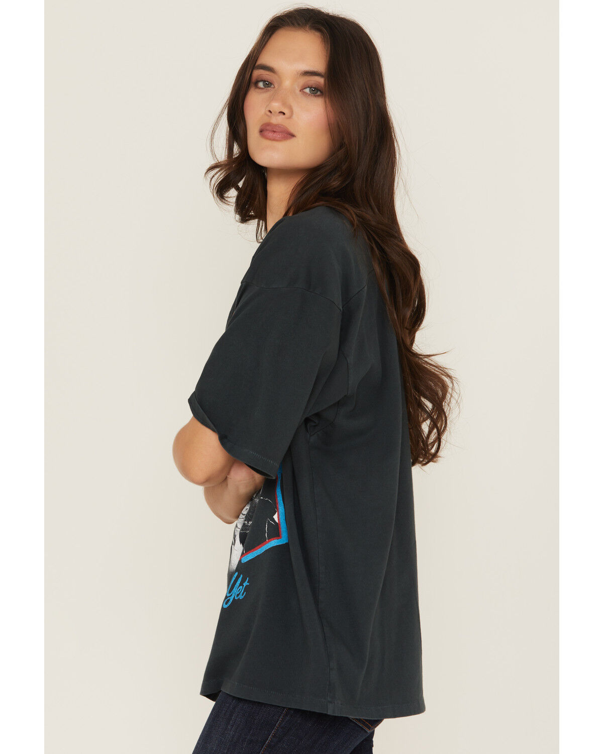 Image #2 - Daydreamer Women's Morgan Wallen Short Sleeve Concert Tee, Black, hi-res