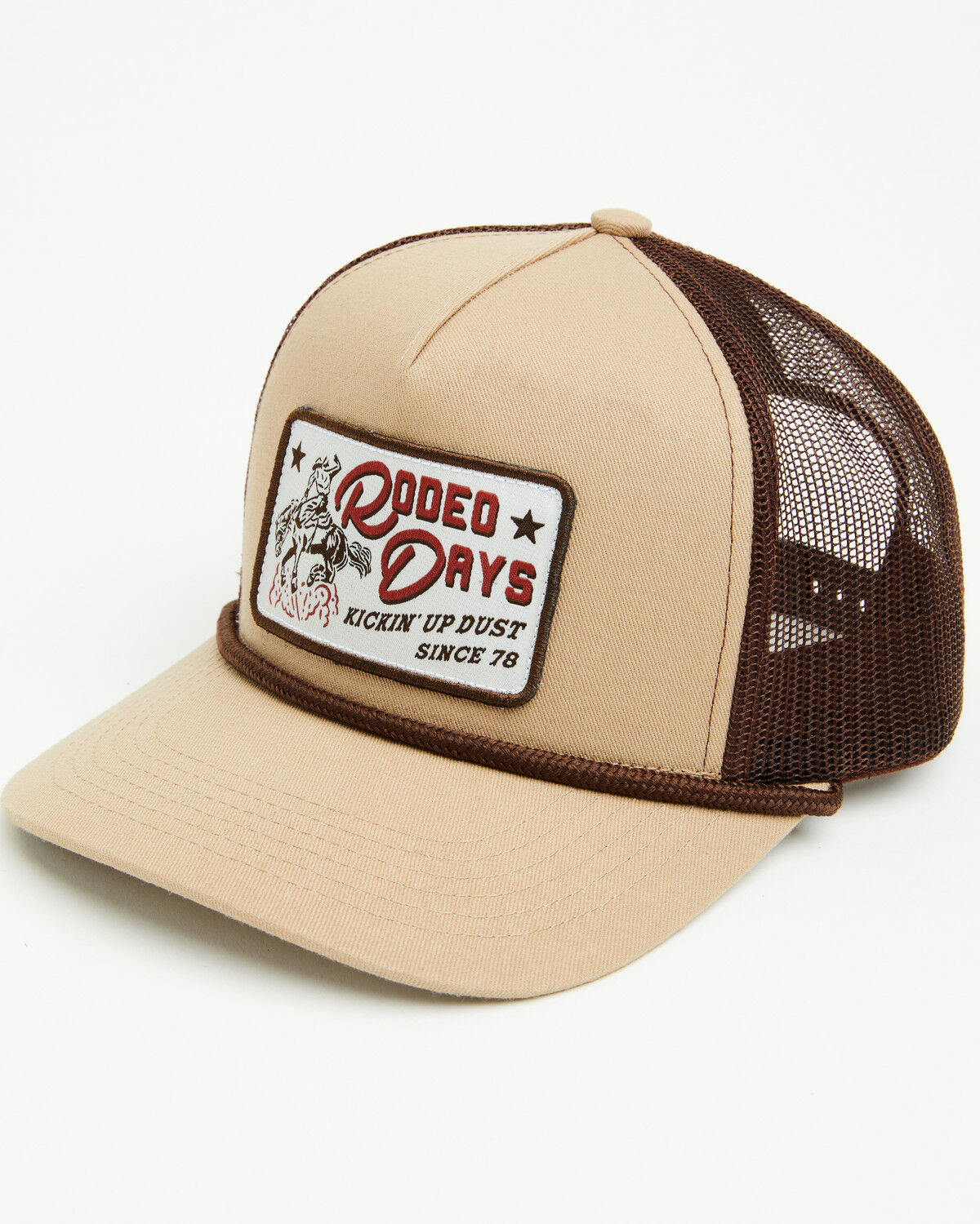 Cody James Boys' Rodeo Days Ball Cap, Brown, hi-res
