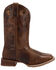 Image #2 - Laredo Women's Dream Weaver Performance Western Boots - Broad Square Toe, Brown, hi-res