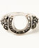 Image #6 - Shyanne Women's Horseshoe Feather Ring Set, Silver, hi-res