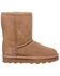 Image #2 - Bearpaw Girls' Elle Casual Boots - Round Toe, Brown, hi-res